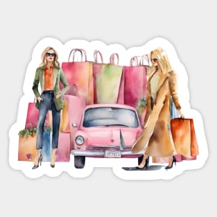 Shopping Time Sticker